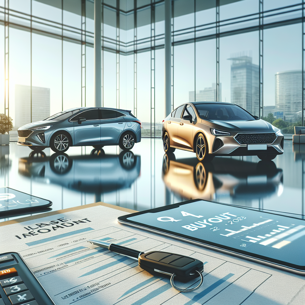 Lease End Department Highlights Best Car Lease Deals for Q4 2025 and Provides Insights on Lease End and Buyout Strategies